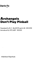 ARCHANGELS DON'T PLAY PINBALL