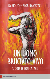 Un uomo bruciato vivo