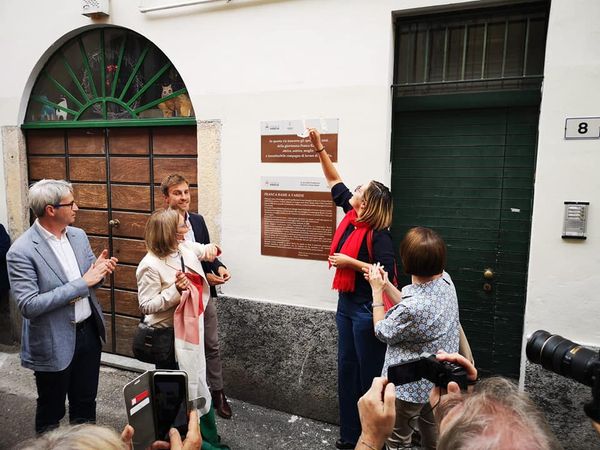 Assessore Civati, Mattea Fo, Elena Girompini, Sindaco Galimberti, Cristiana Castelli