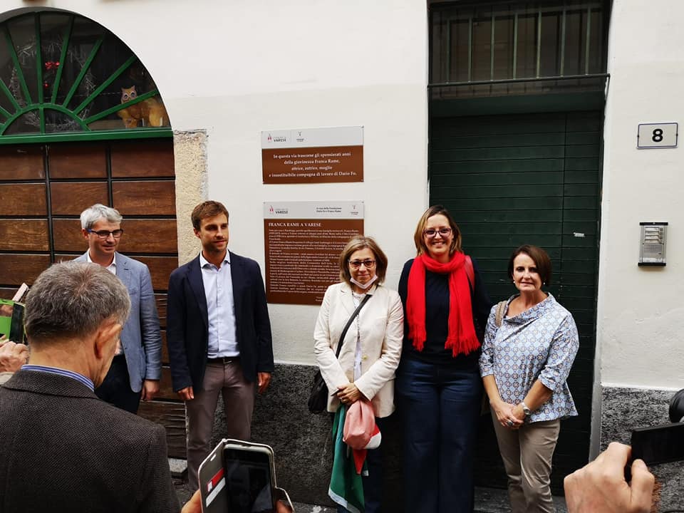 Sindaco Galimberti, Assessore Civati, Cristiana Castelli, Mattea Fo, Elena Girompini