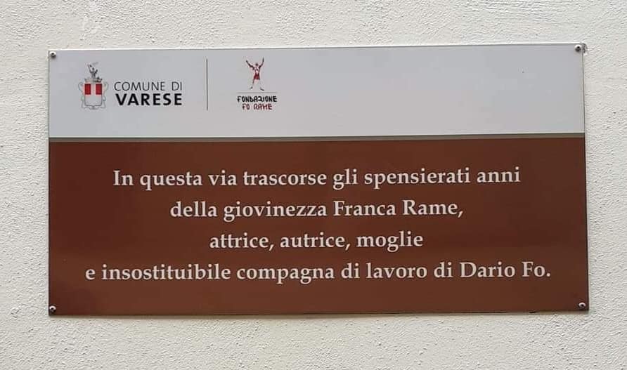 Targhe di Via Frasconi