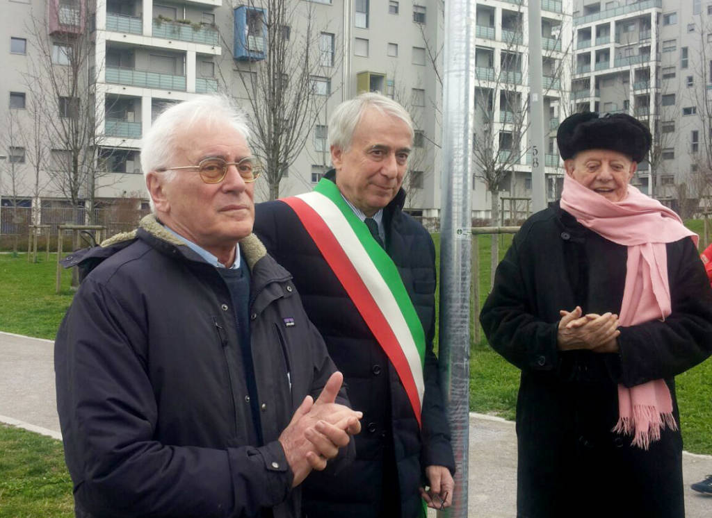 Dario Fo e il Sindaco Pisapia